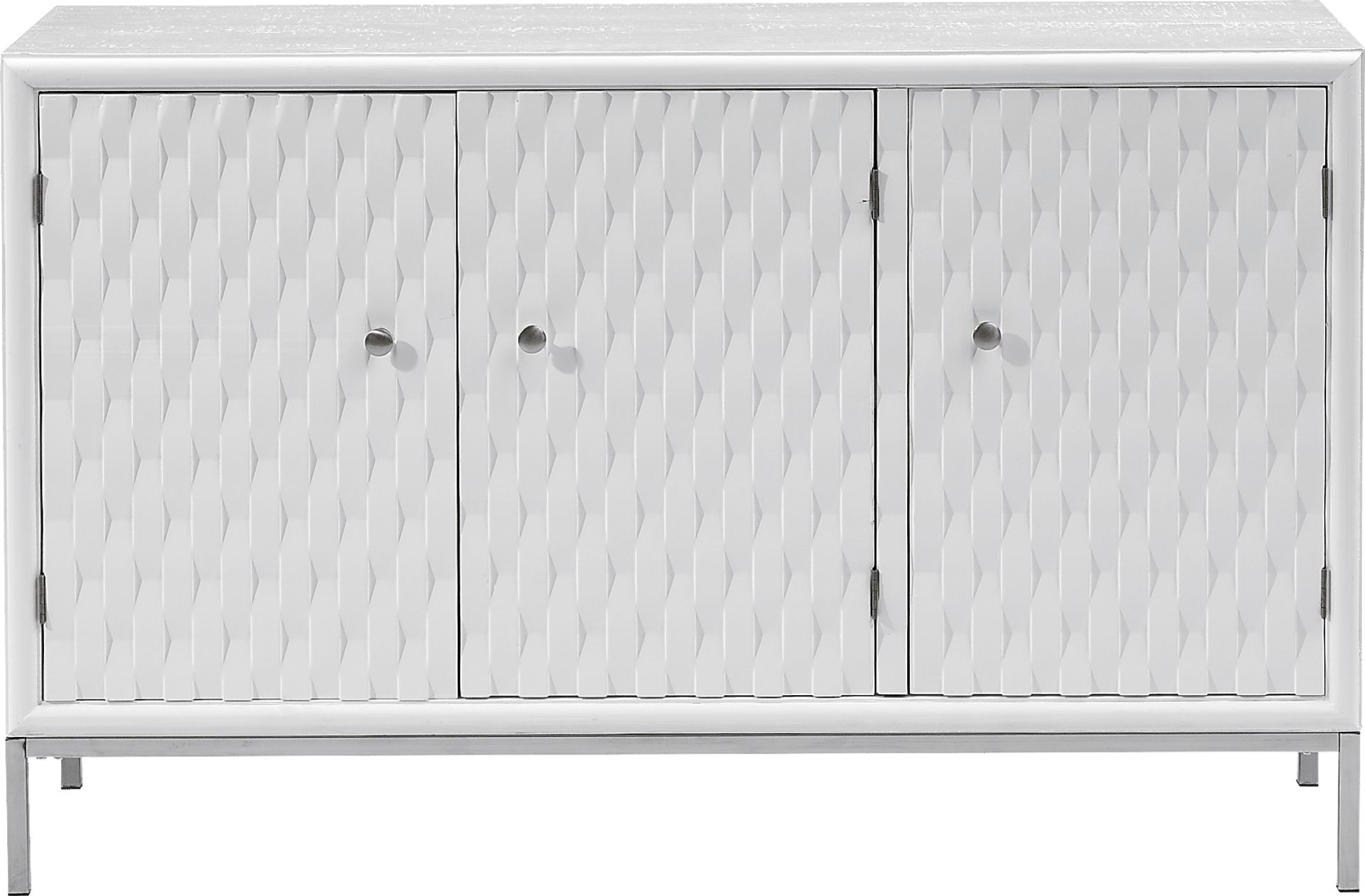 Betrand White Credenza - Image 2