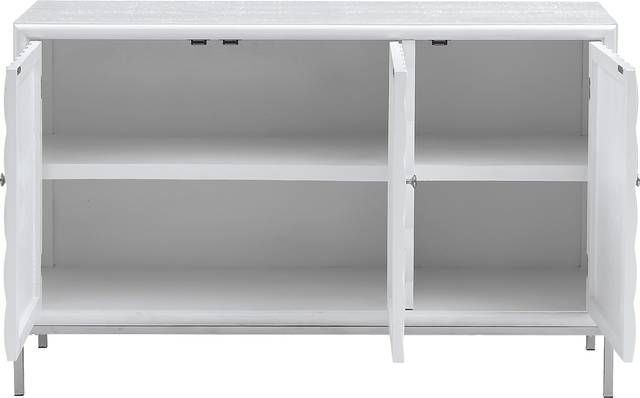 Betrand White Credenza - Thumbnail - Image 3