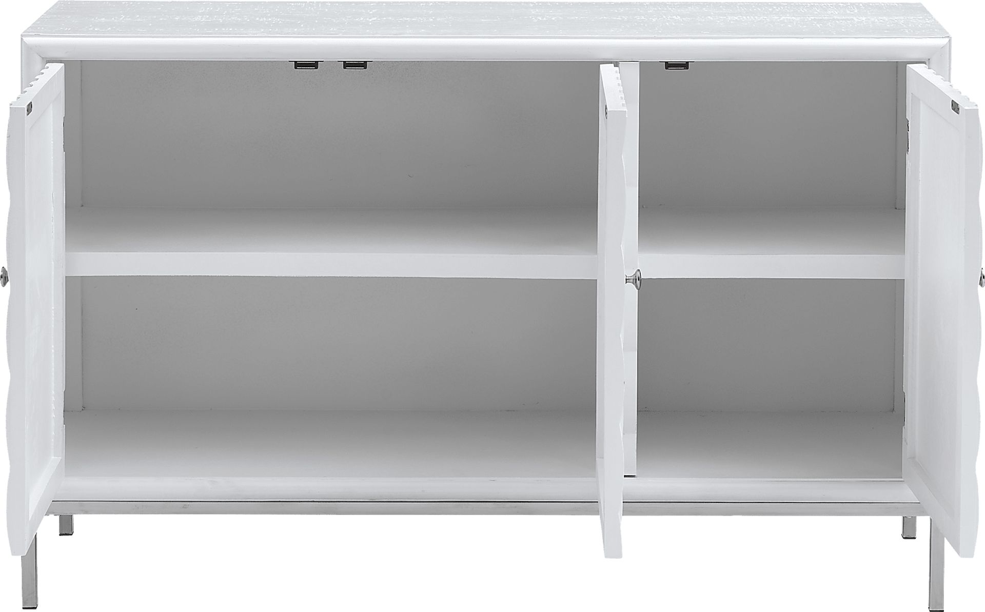Betrand White Credenza - Image 3
