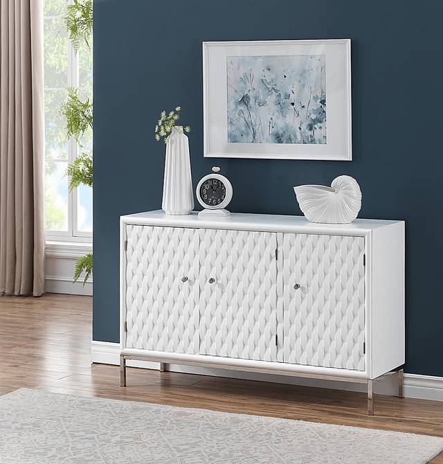 Betrand White Credenza - Thumbnail - Image 5