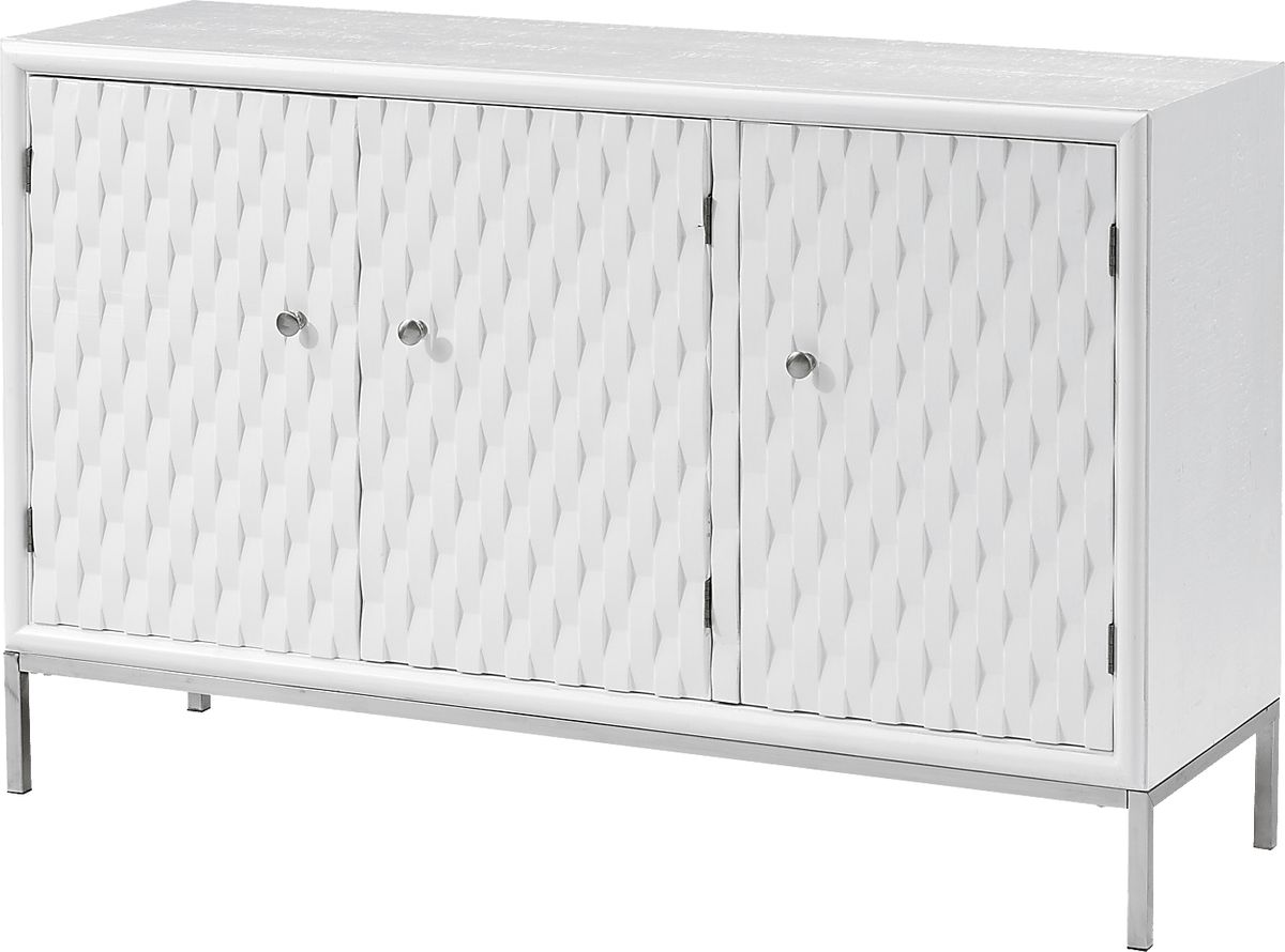 Betrand White Colors,White Credenza Rooms to Go