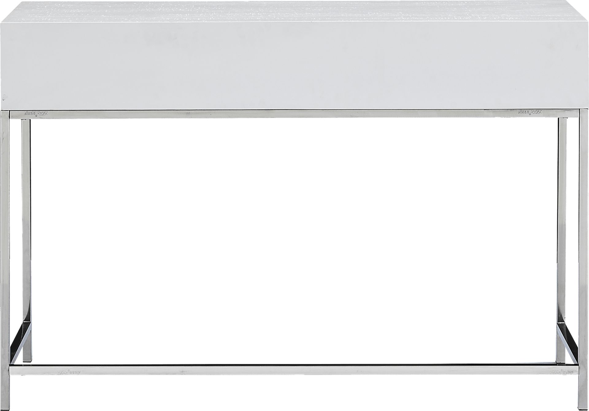 Betrand White Sofa Table - Image 4