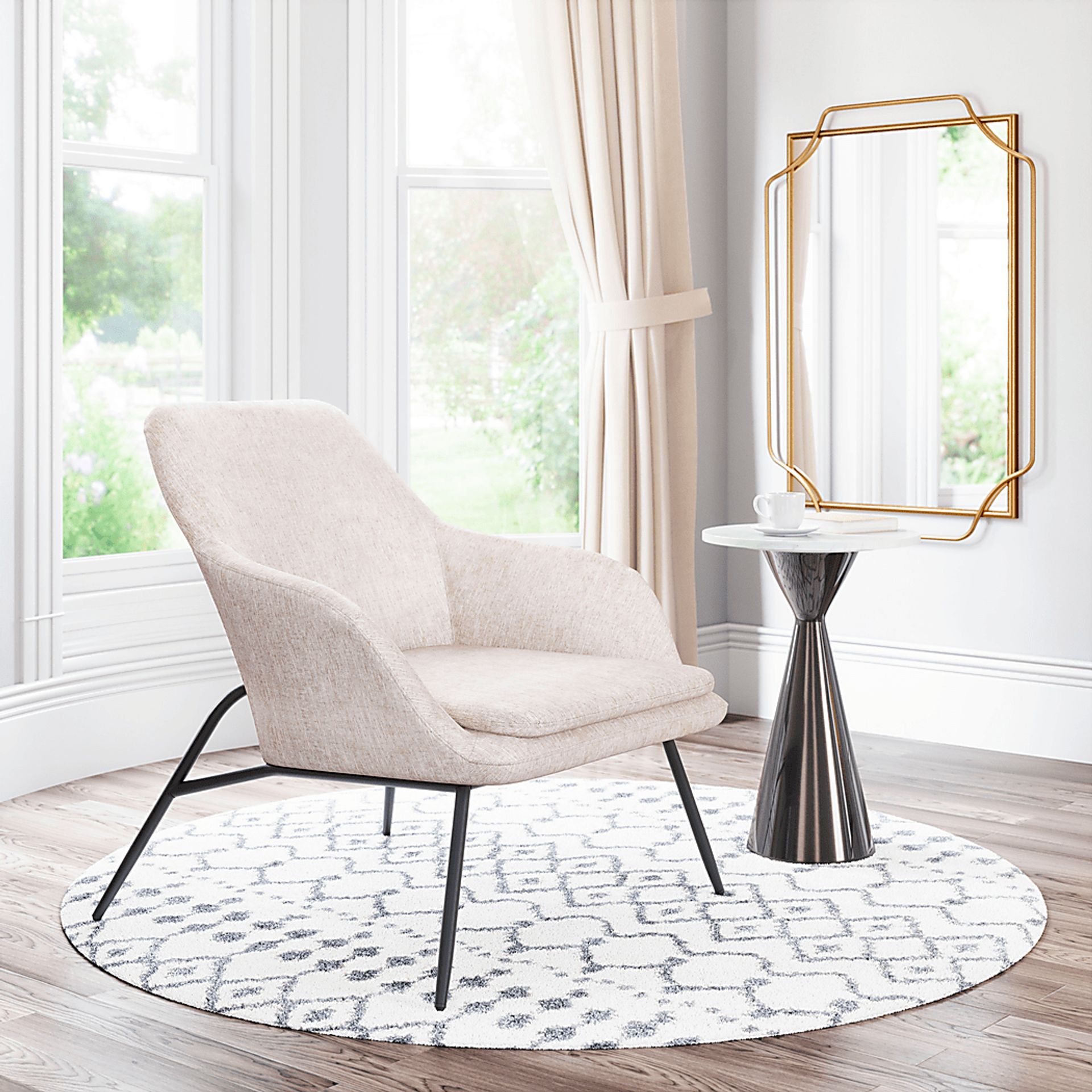 Bettijean Beige Accent Chair - Image 12