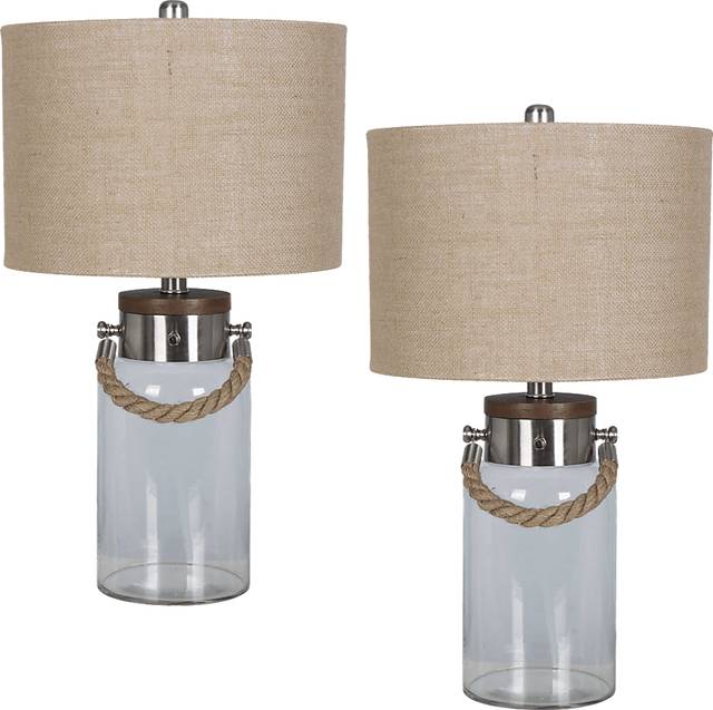 Bettyhill Clear Lamp, Set of 2 - Thumbnail - Image 1