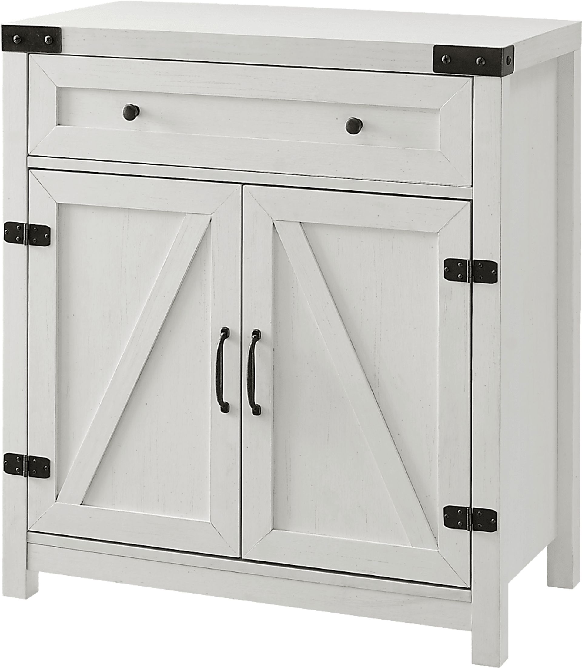 Betwood White Accent Cabinet - Image 2