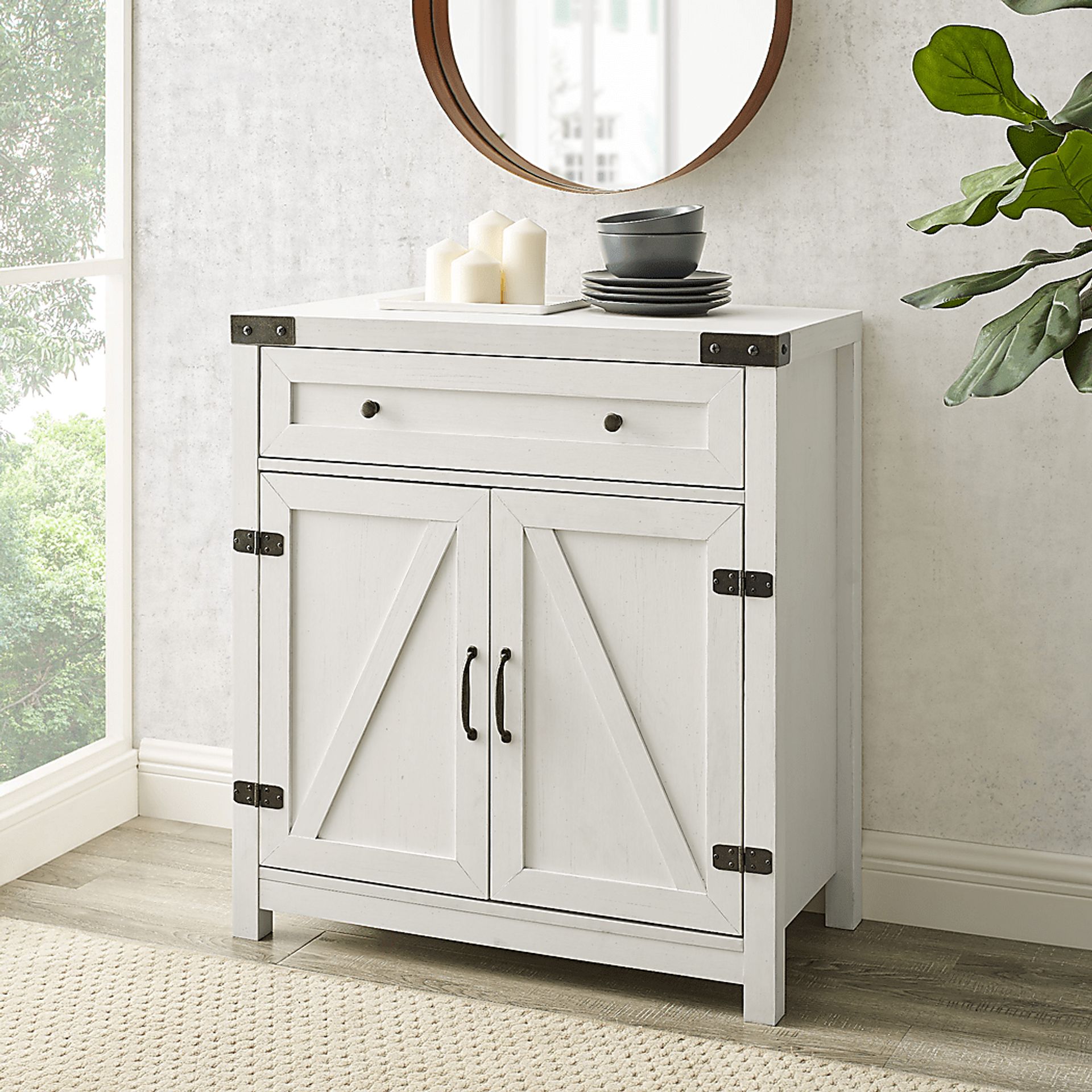 Betwood White Accent Cabinet - Image 6