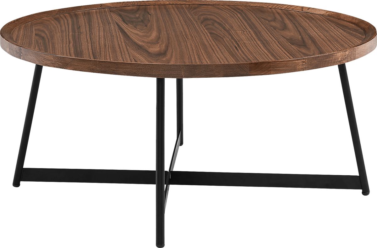 Beulahland Brown Dark Wood Cocktail Table | Rooms to Go
