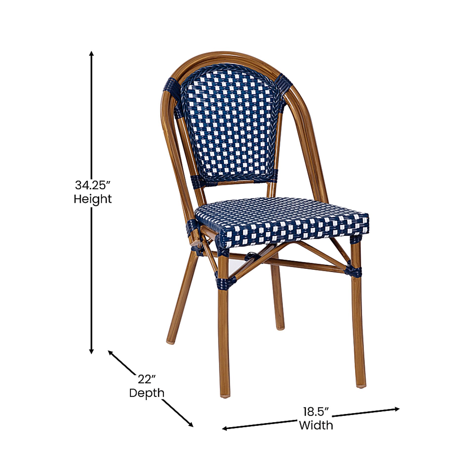 Beutel Blue Dining Chair - Image 10