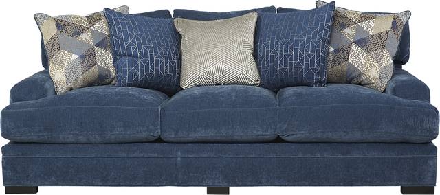 Beverlywood Navy Sofa - Thumbnail - Image 1