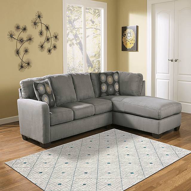 Beverpon Blue/Gray 7'9 x 9'9 Indoor/Outdoor Rug - Thumbnail - Image 2