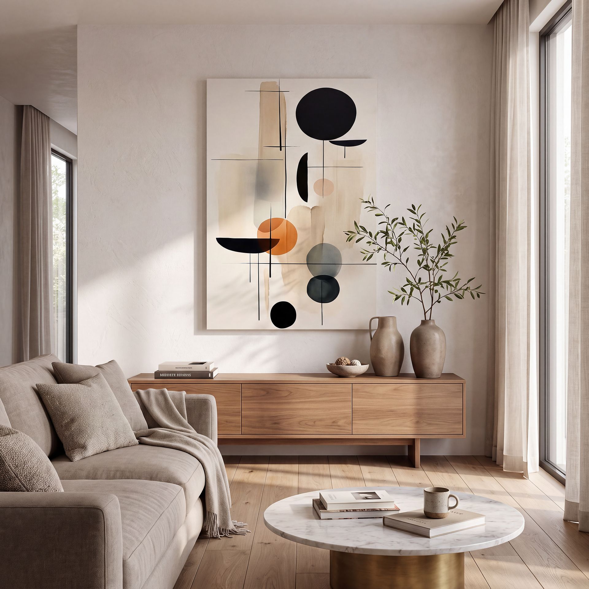Beversrede Beige Artwork - Image 3