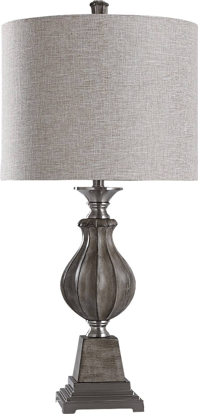 Beverston Gray Lamp - Thumbnail - Image 1