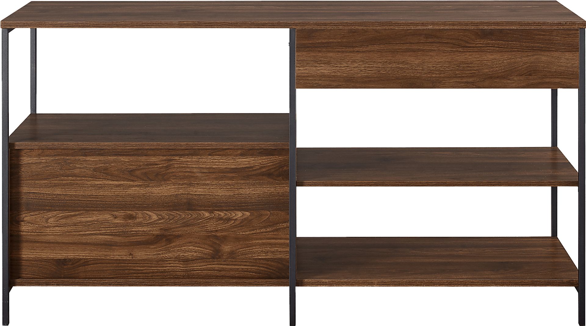 Beverwil Walnut 58 in. Console - Image 2