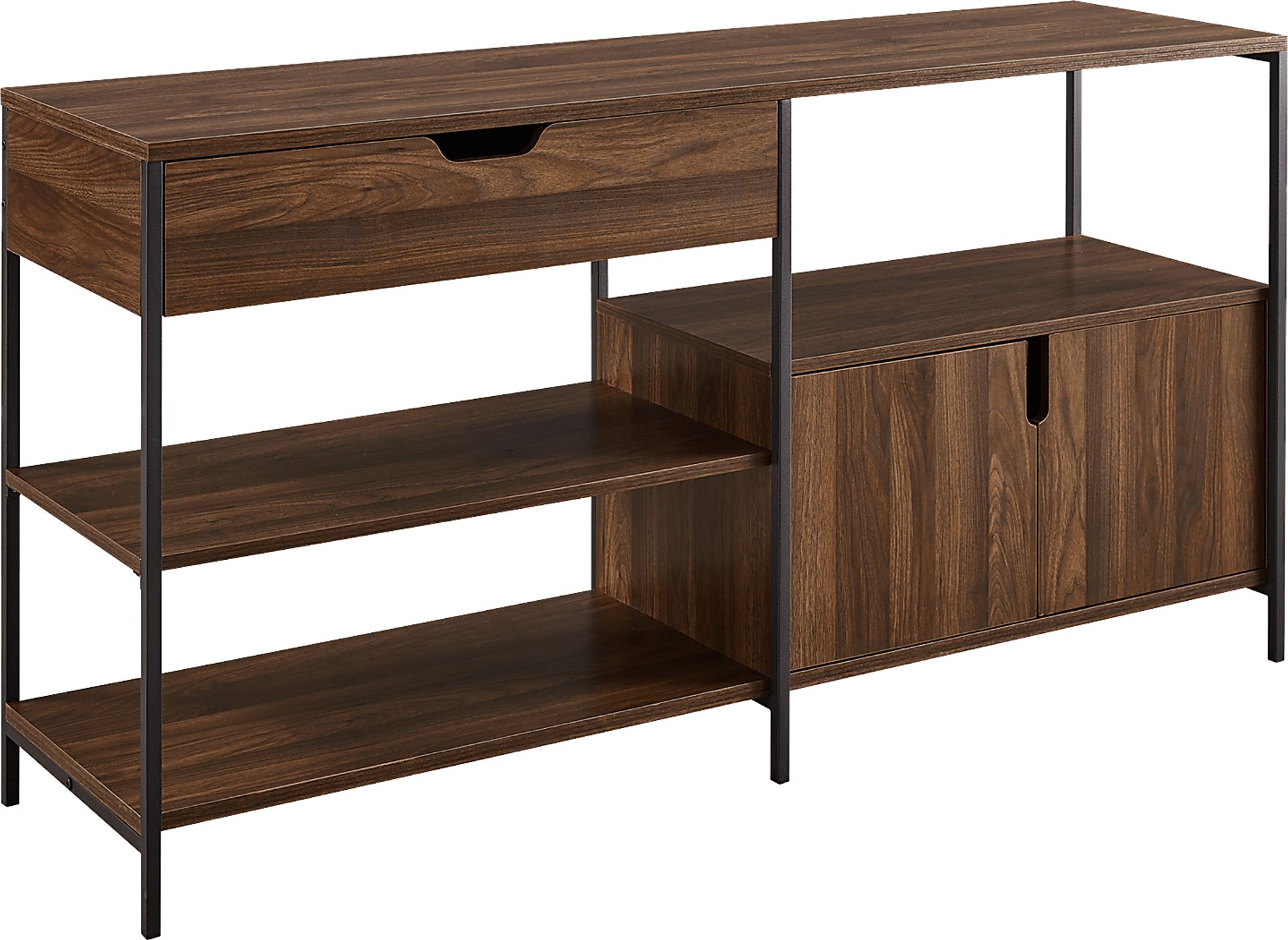 Beverwil Walnut 58 in. Console - Image 1