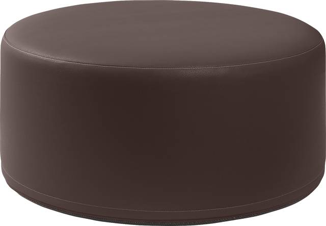 Bevina I Brown Ottoman - Thumbnail - Image 1