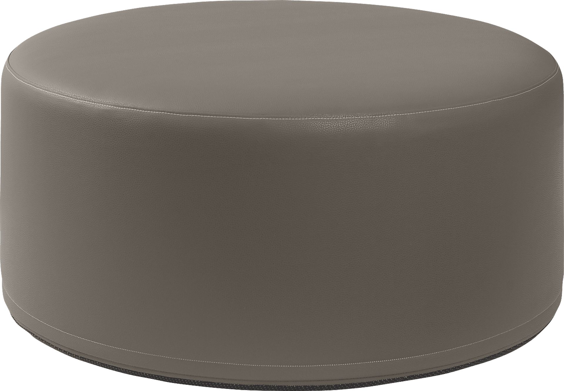 Bevina I Gray Ottoman - Image 1