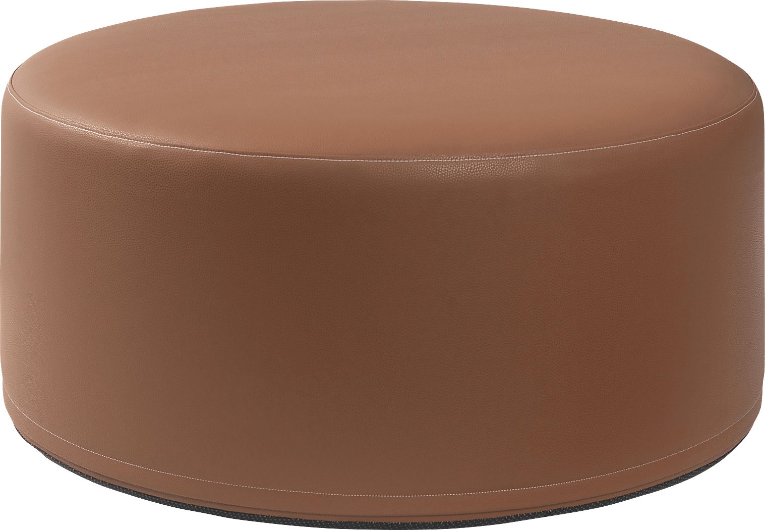 Bevina I Walnut Ottoman