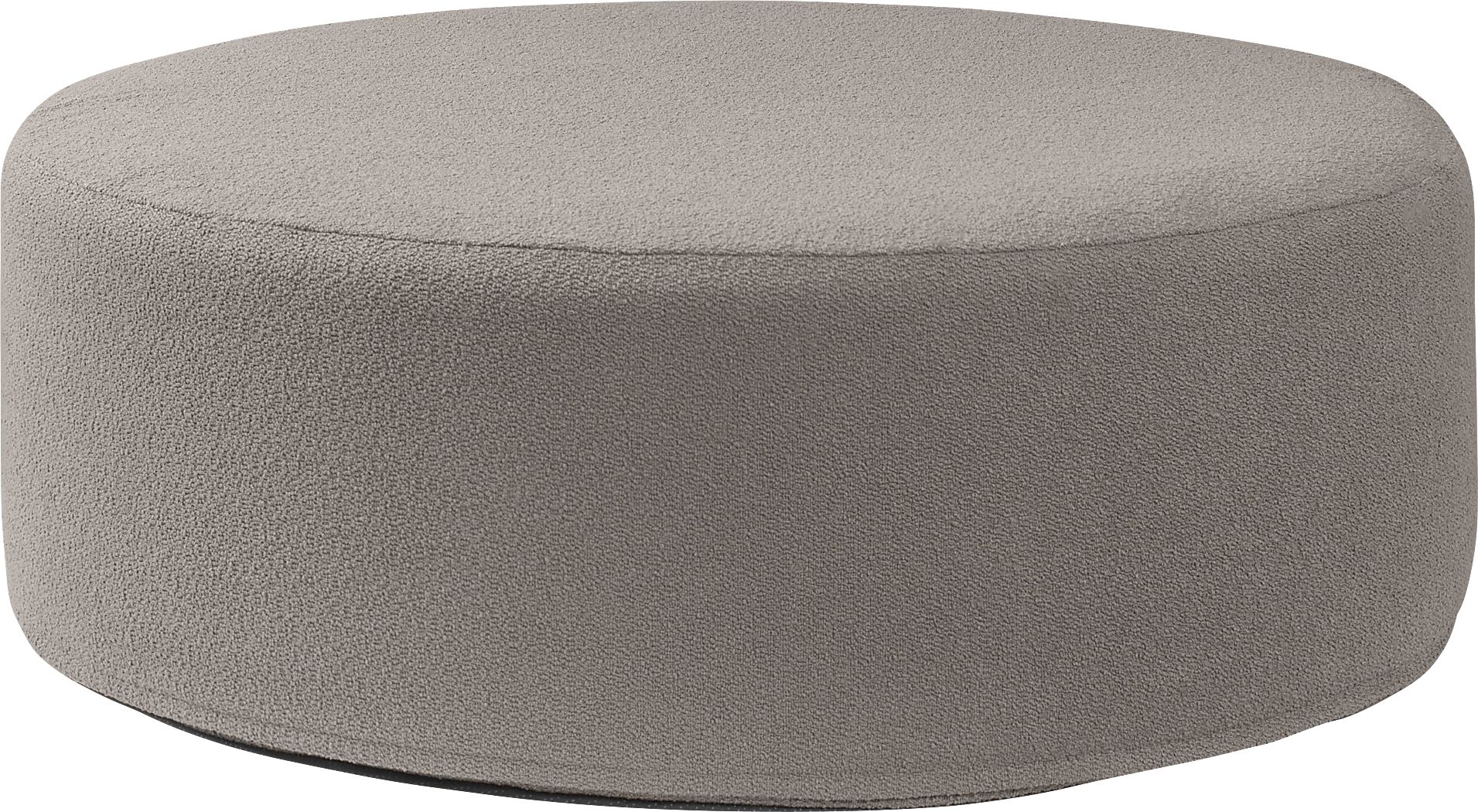 Bevina II Dark Gray Large Ottoman
