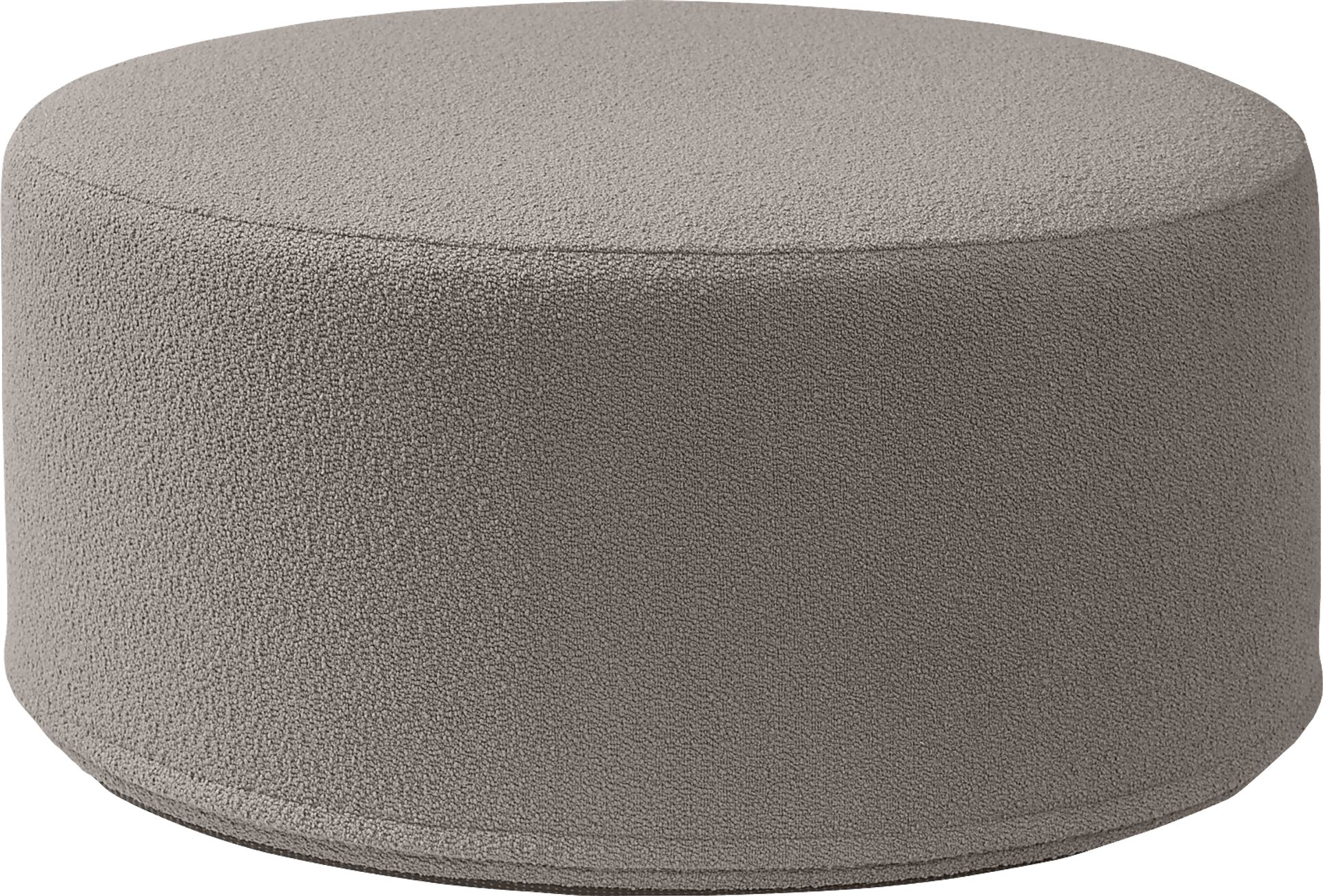 Bevina II Dark Gray Ottoman - Image 1