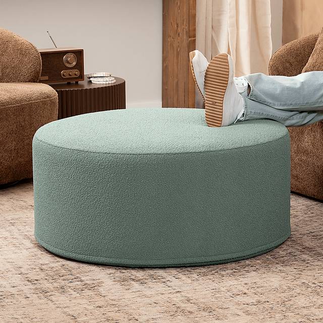 Bevina II Green Ottoman - Thumbnail - Image 2