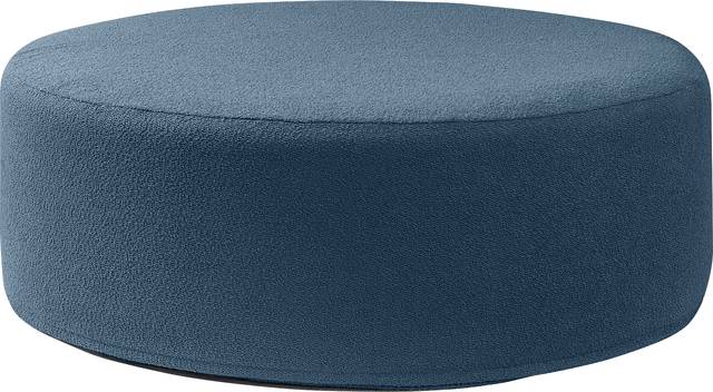 Bevina II Navy Large Ottoman - Thumbnail - Image 1