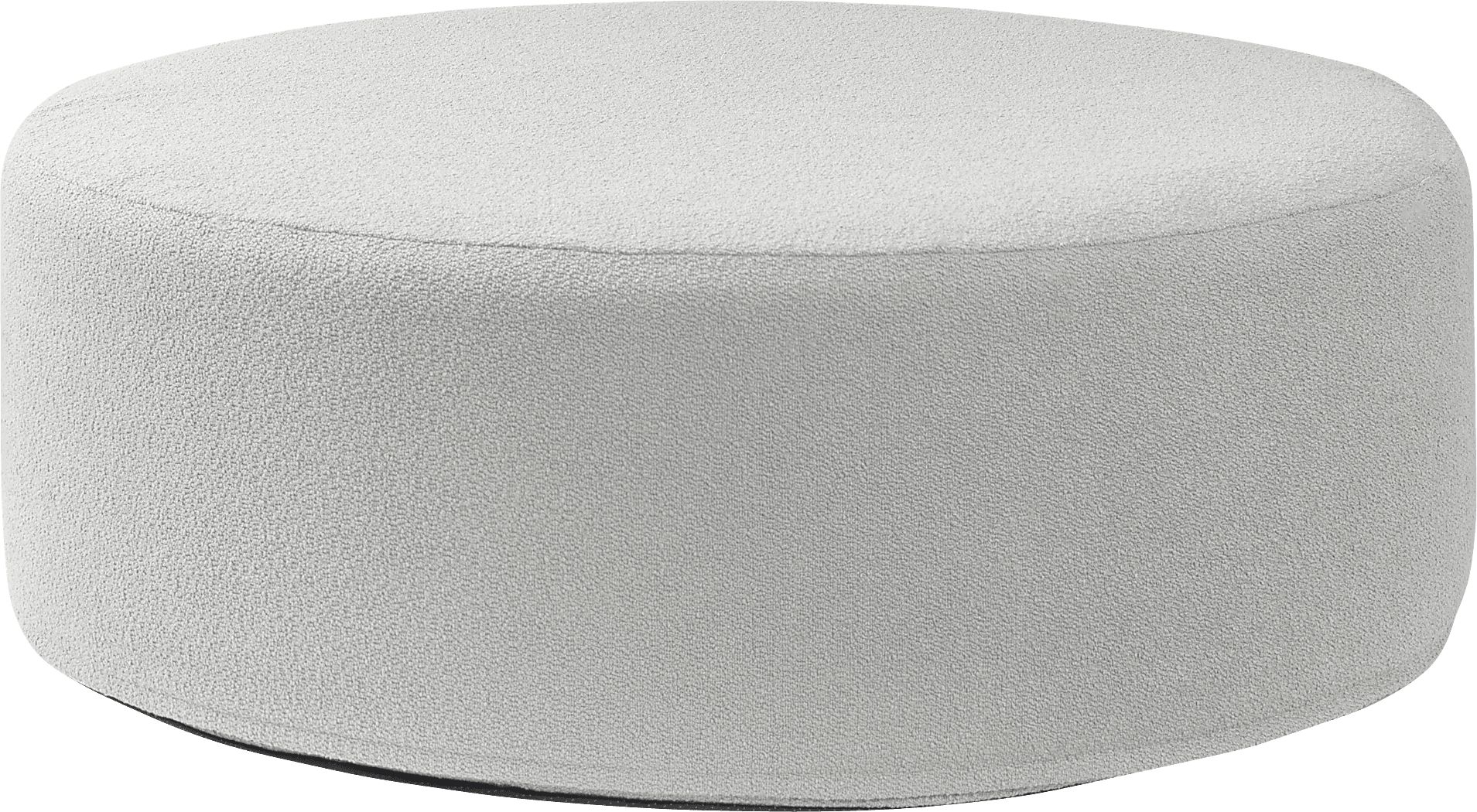 Bevina II Silver Large Ottoman