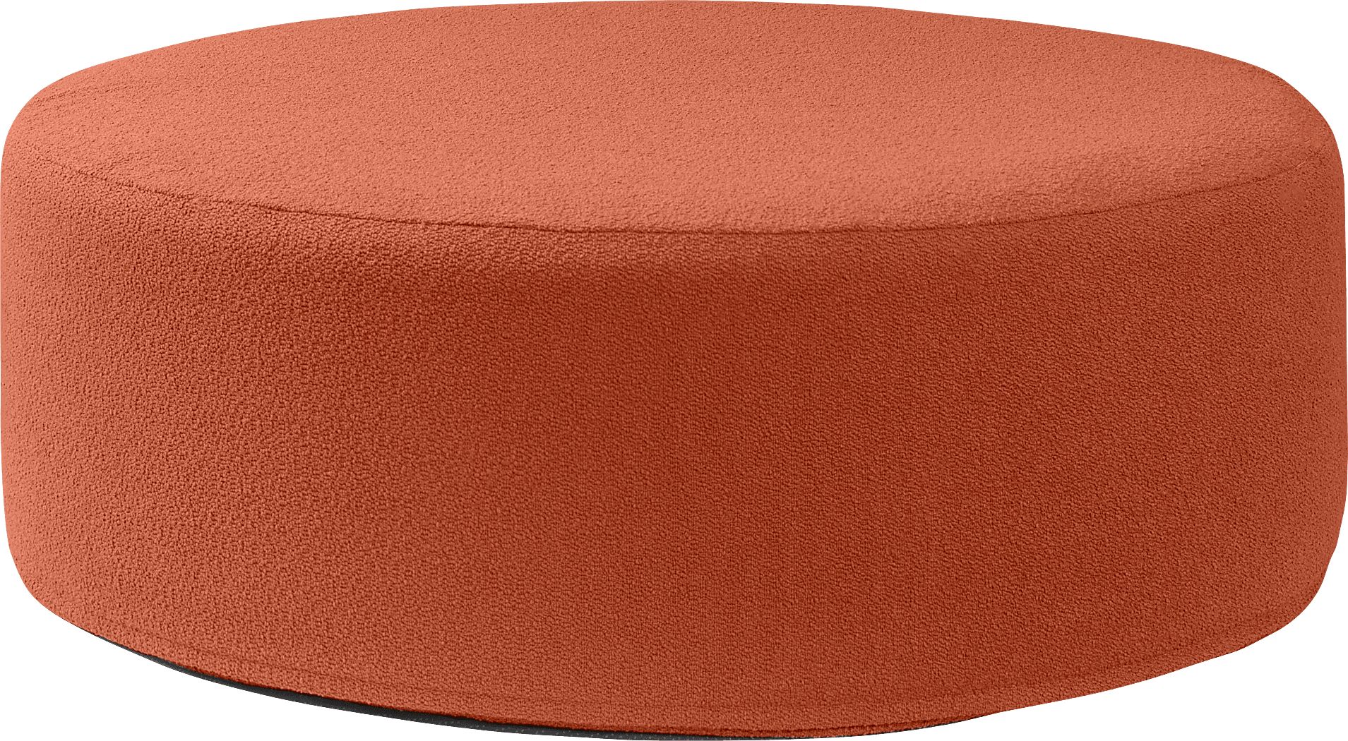 Bevina II Terracotta Large Ottoman