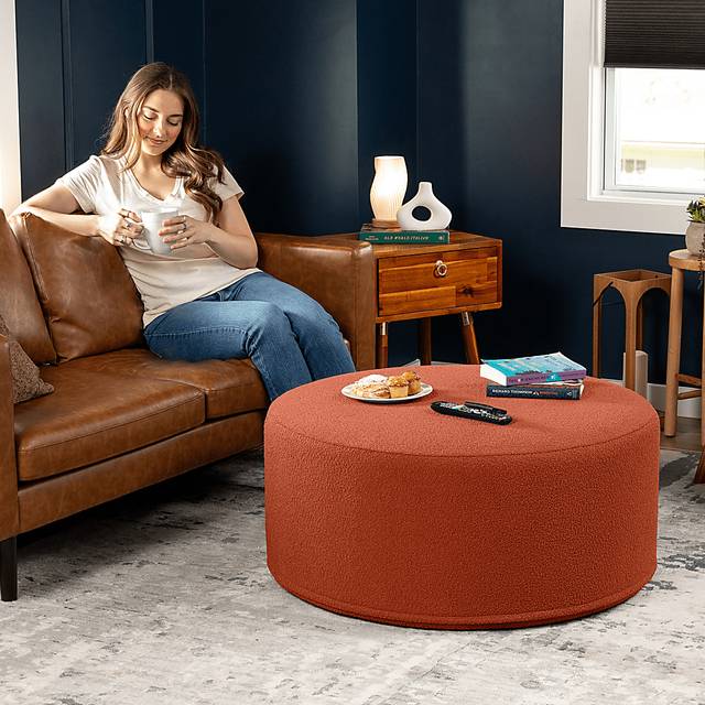 Bevina II Terracotta Ottoman - Thumbnail - Image 5