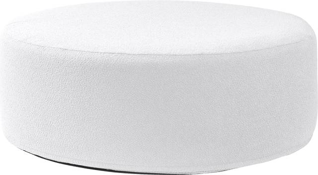 Bevina II White Large Ottoman - Thumbnail - Image 1