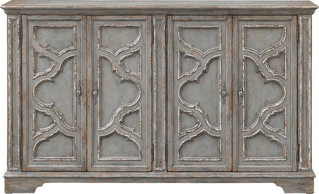 Bexlay Gray Credenza - Thumbnail - Image 2