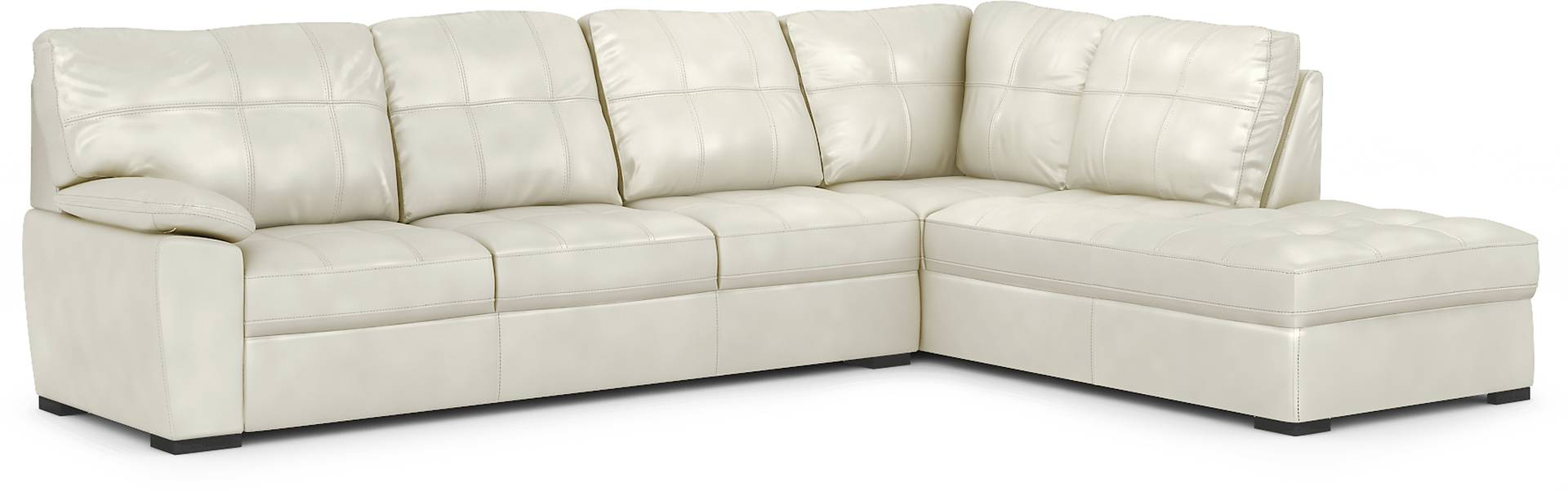2 pc right arm chaise sectional