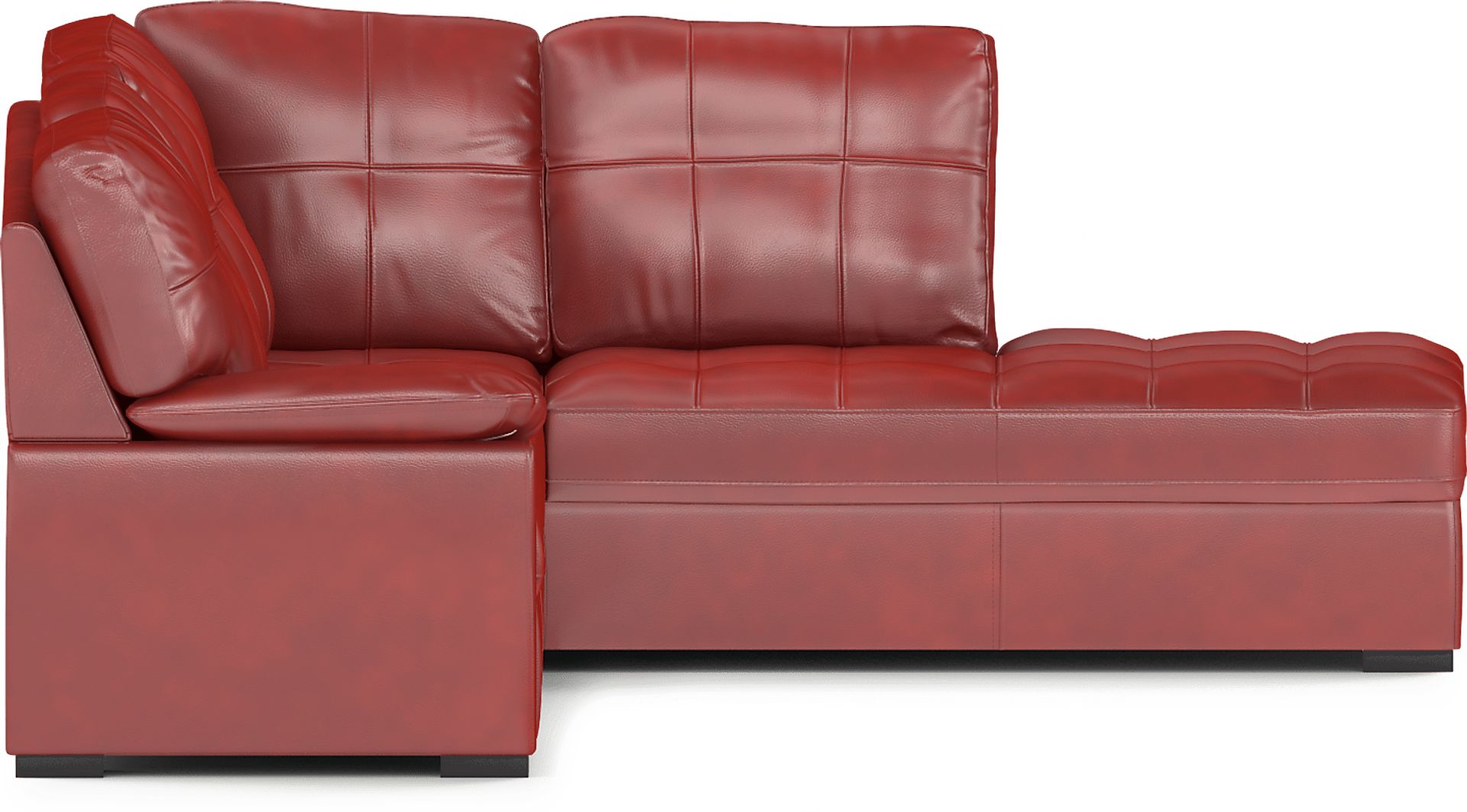 Bexley Square Red 2 Pc Sectional - Image 5