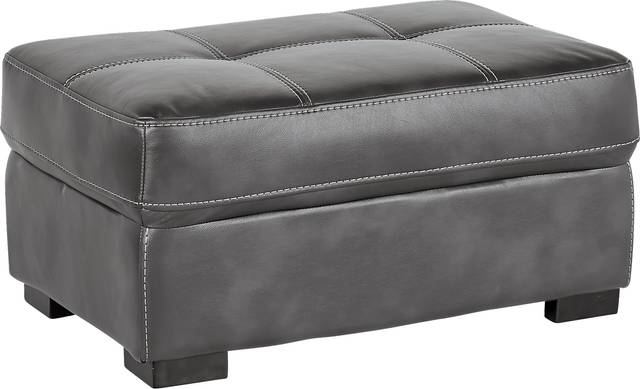 Bexley Square Slate Ottoman - Thumbnail - Image 1