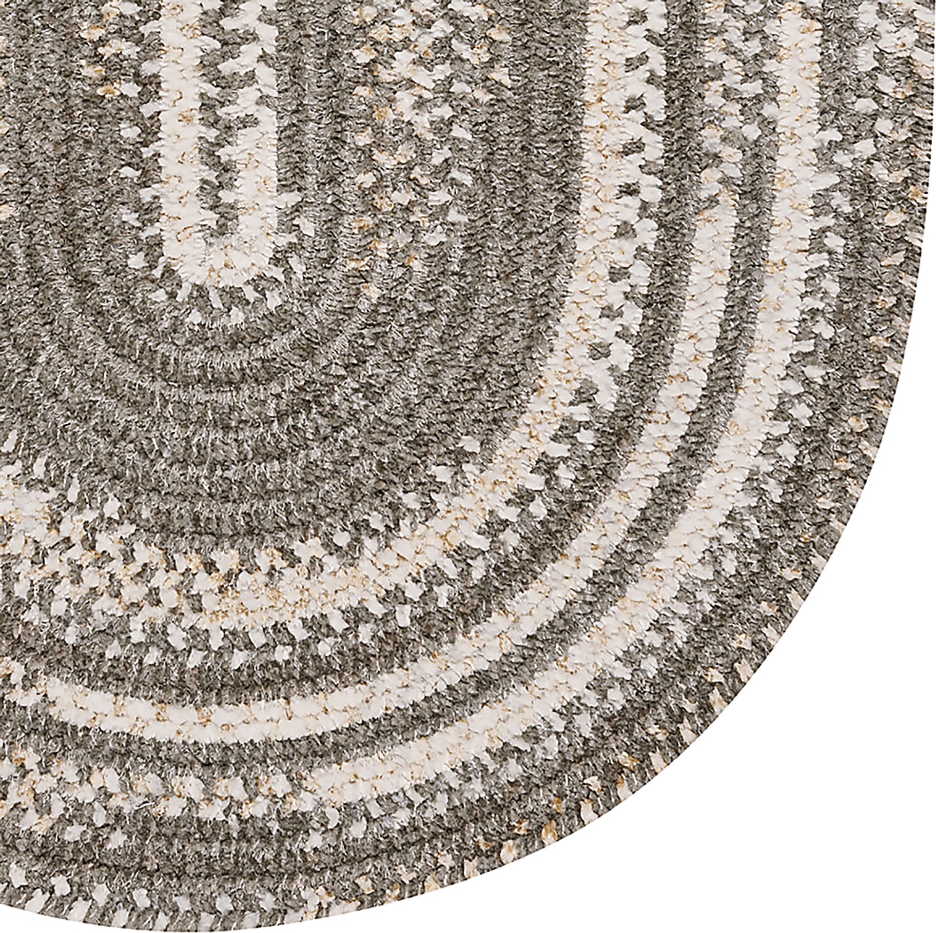 Bexmark Gray 5' x 8' Oval Rug - Image 2