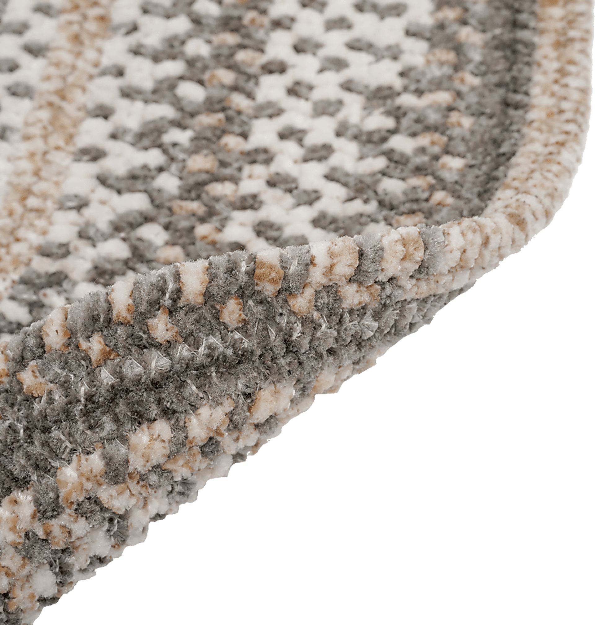 Bexmark Gray 5' x 8' Oval Rug - Image 4