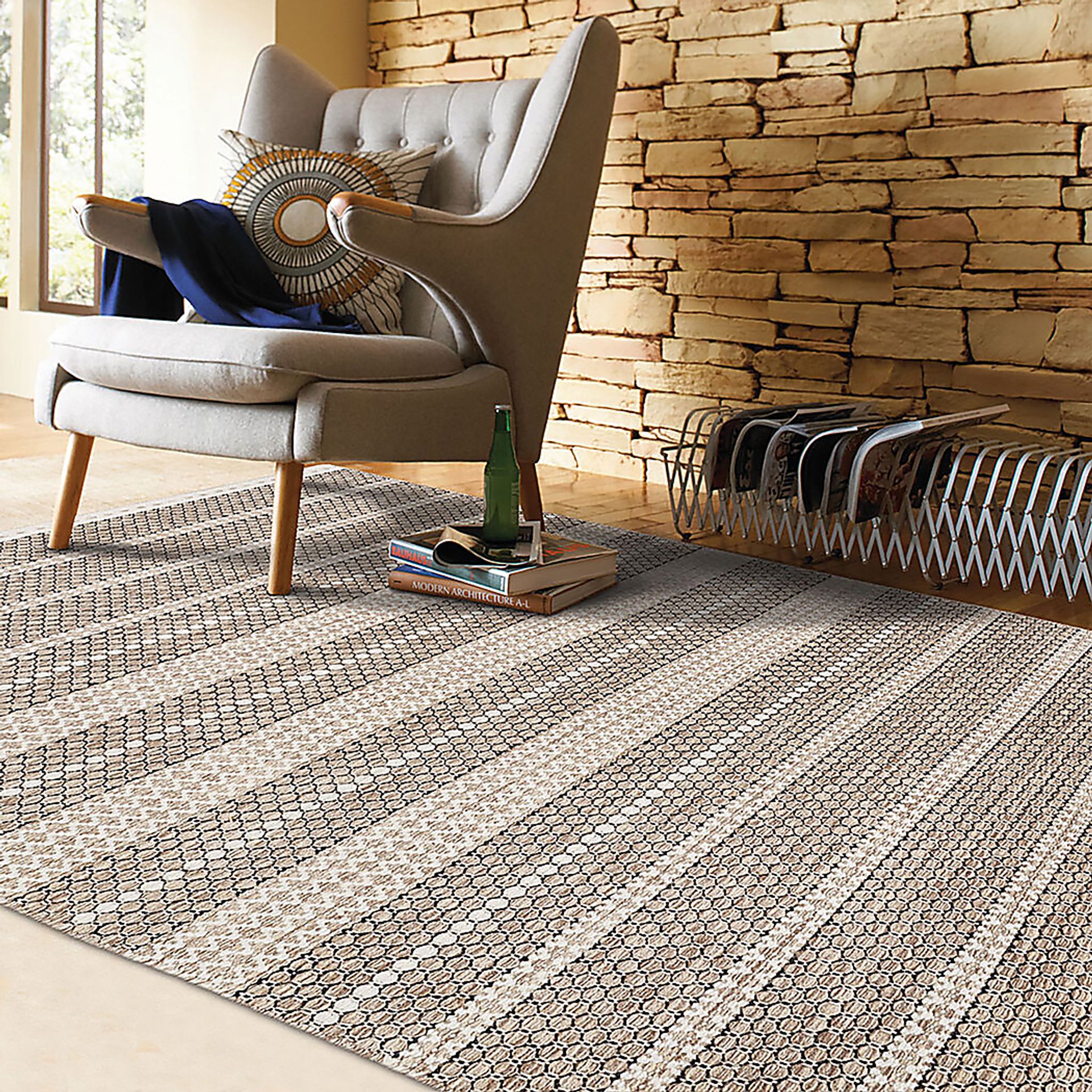 Bexnia Beige 3' x 5' Rug - Image 2