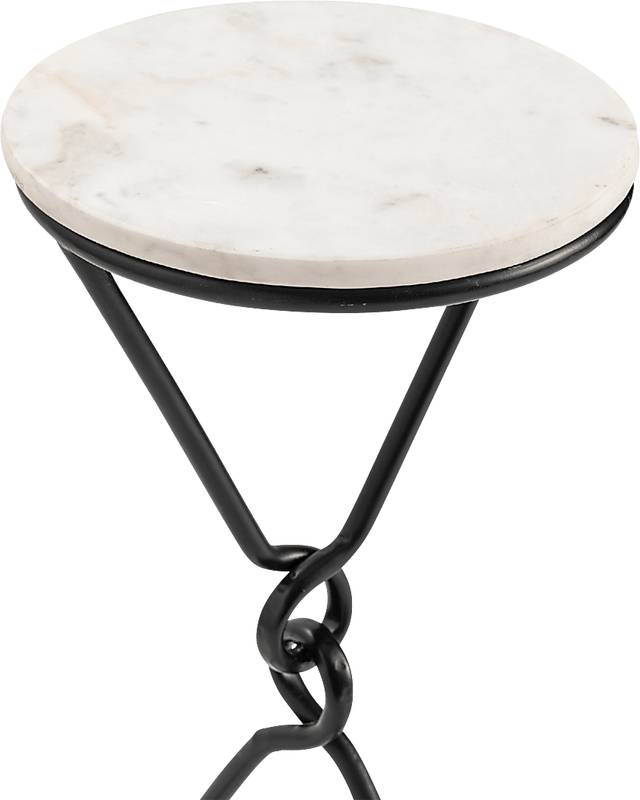 Beyette White Accent Table - Thumbnail - Image 2