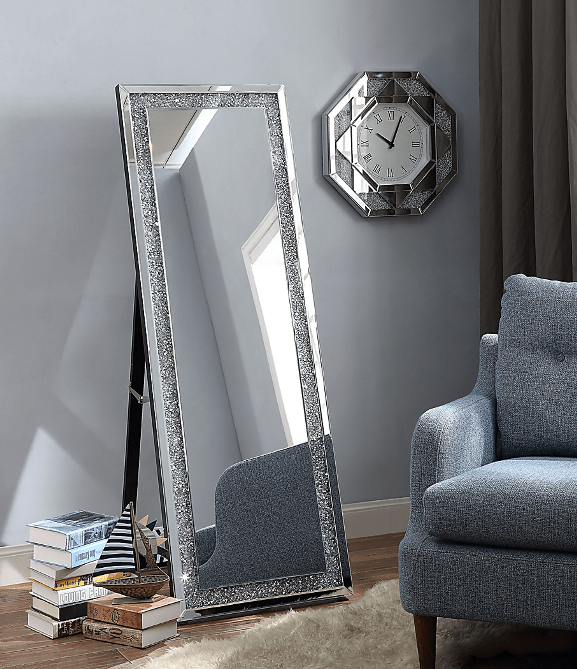 Beyroth Silver Floor Mirror - Image 2