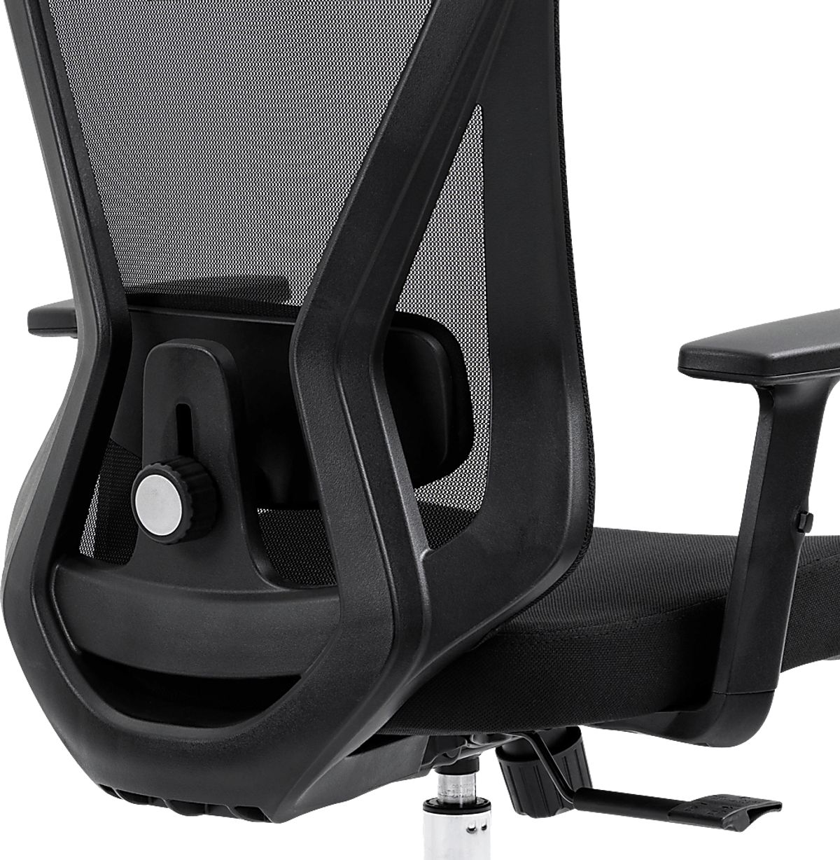 Bezac Black Fabric Desk Chair | Rooms to Go