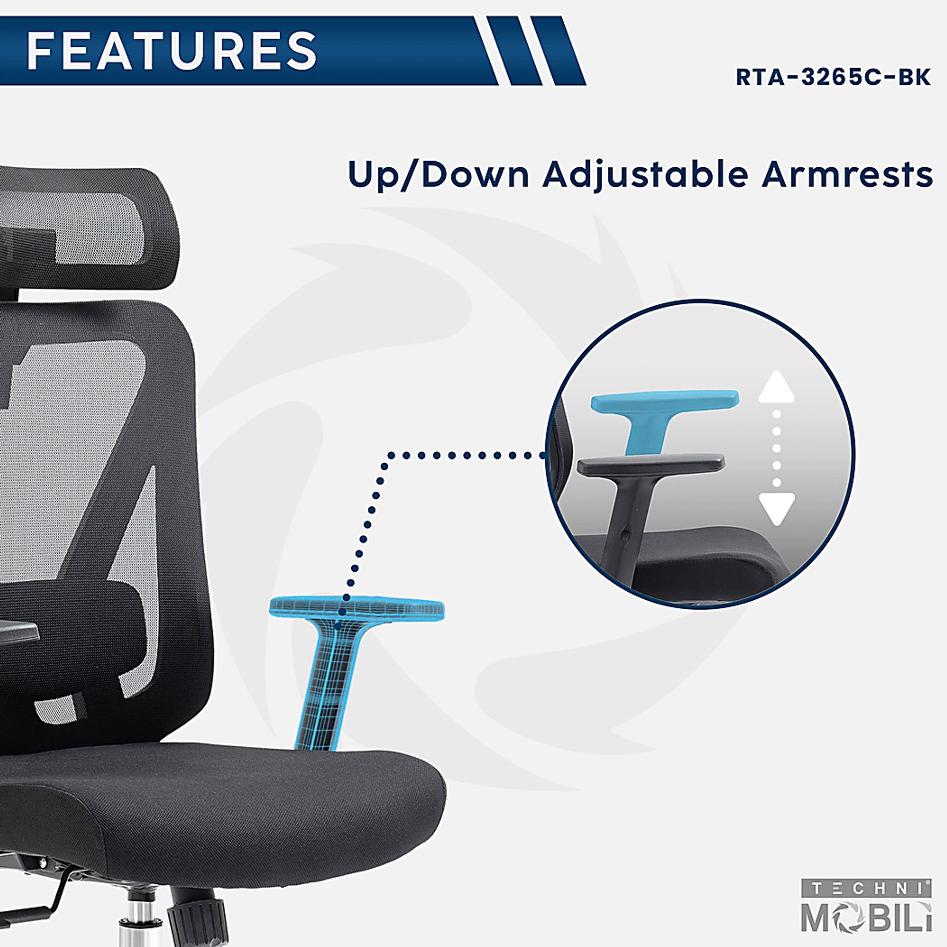 Bezac Black Office Chair - Image 8