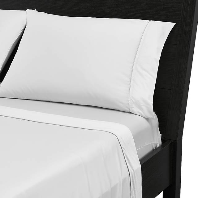 Bedgear Basic Bright White 4 Pc Full Bed Sheet Set - Thumbnail - Image 3