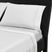 Bedgear Basic White 4 Pc Queen Bed Sheet Set