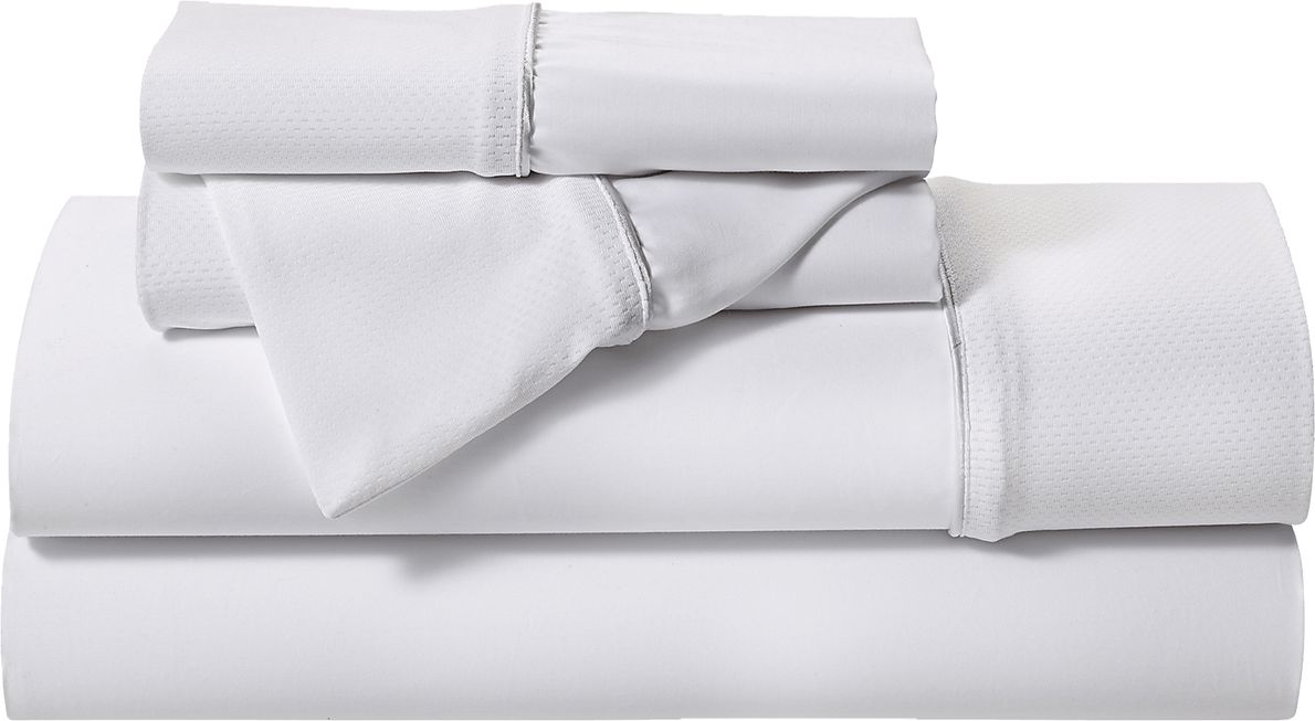 Bedgear Basic Sheet Set - White - Twin