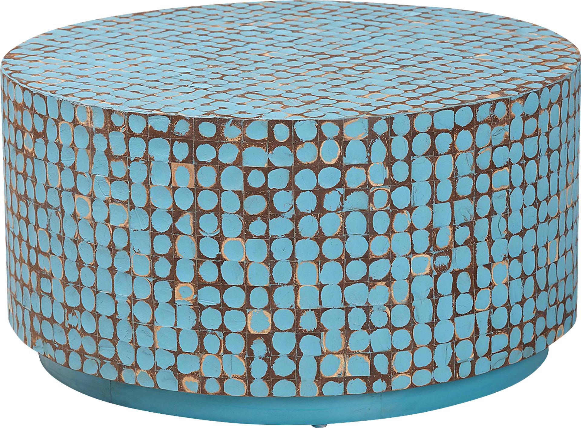 Bheam Blue Cocktail Table - Image 1