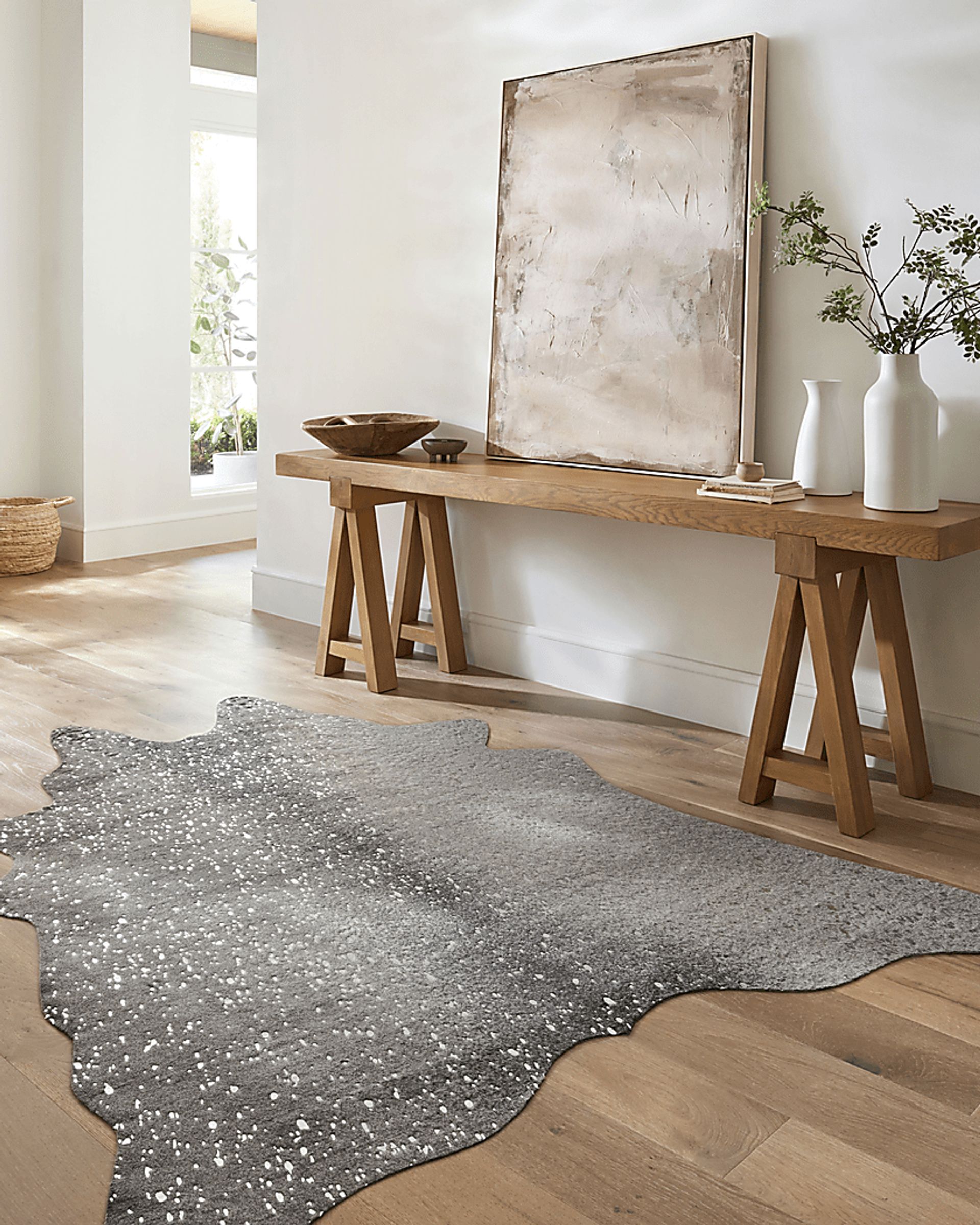 Bheka Gray 3'10 x 5' Rug - Image 4