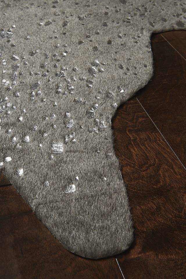 Bheka Gray 5' x 6'6 Rug - Thumbnail - Image 5