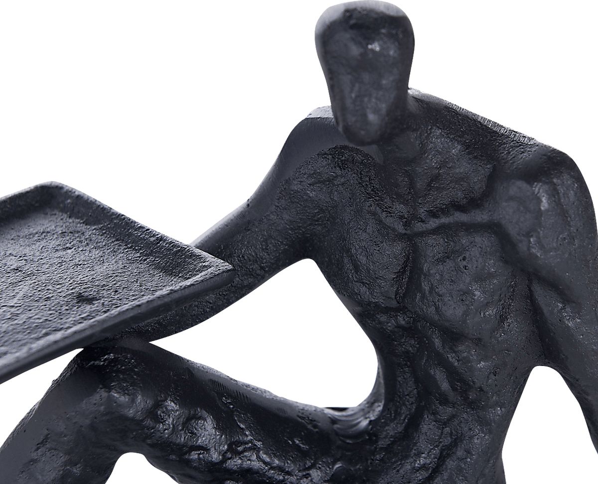 Bhena Black Aluminum Sculpture | Rooms to Go