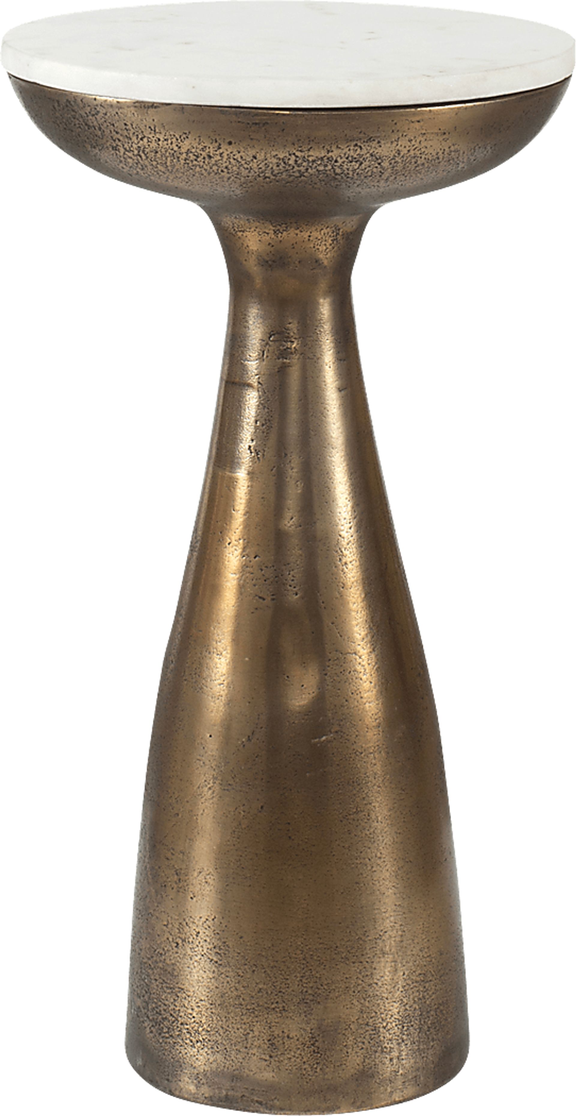 Bialka White Accent Table - Image 1