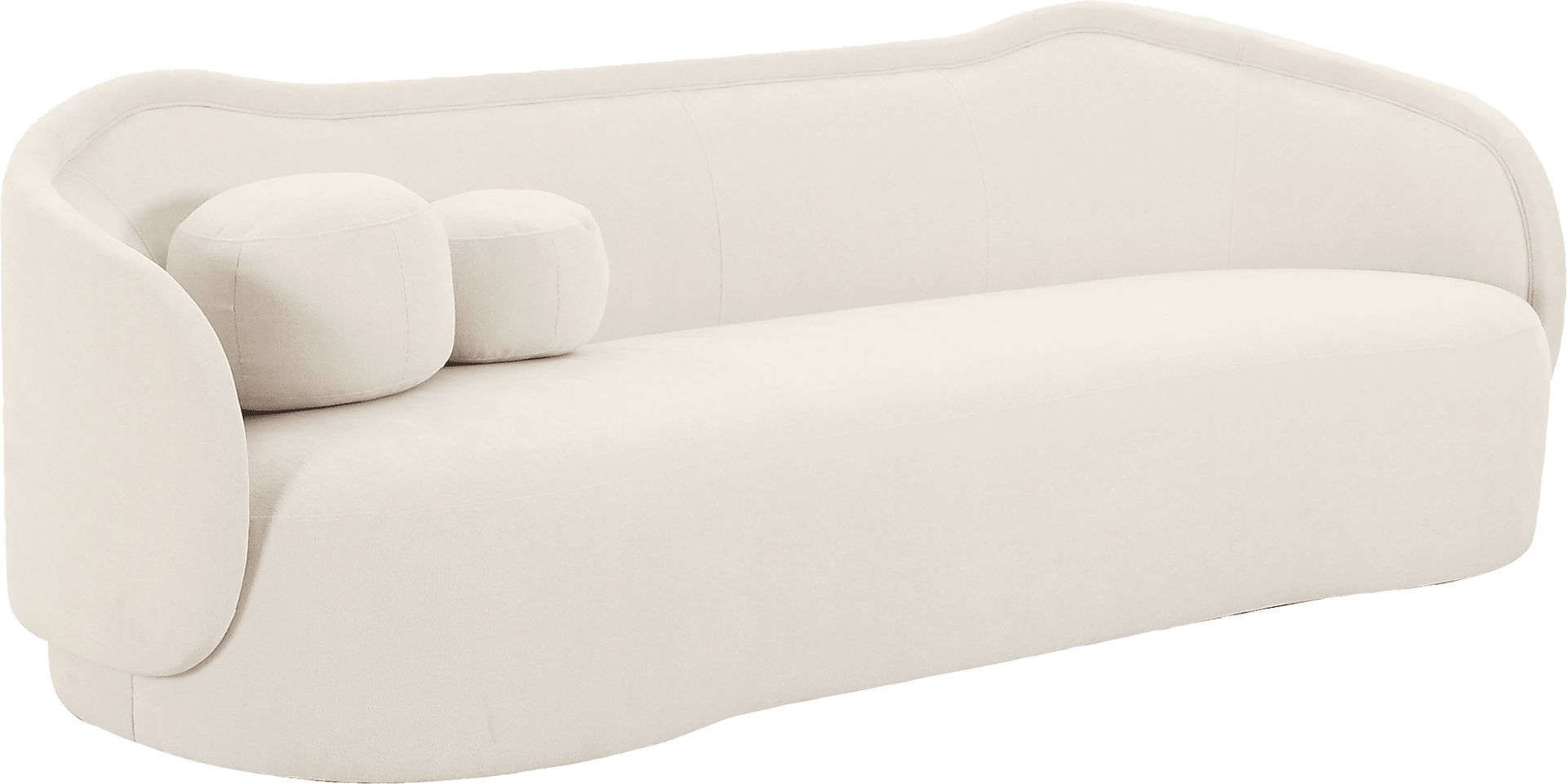 Bialystoker Cream Sofa - Image 1