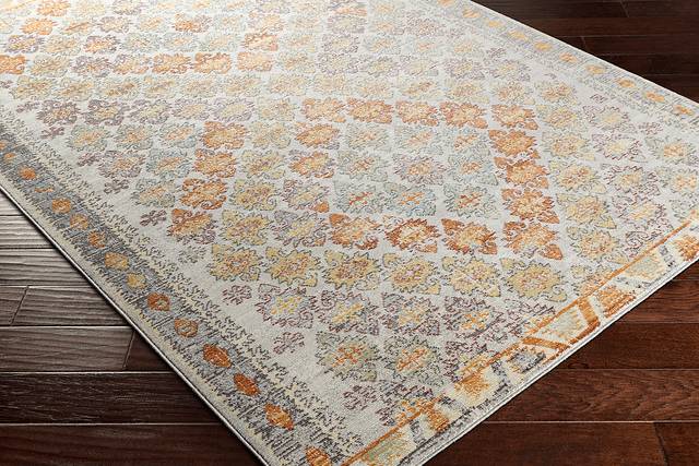 Biana Orange 8'10 x 12' Indoor/Outdoor Rug - Thumbnail - Image 3
